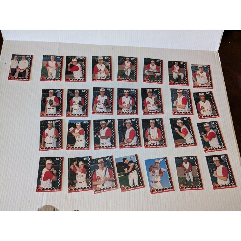1997 TUCSON TOROS 29 COMPLETE CARD SET TRAVIS LEE Minor League Baseball Vintage